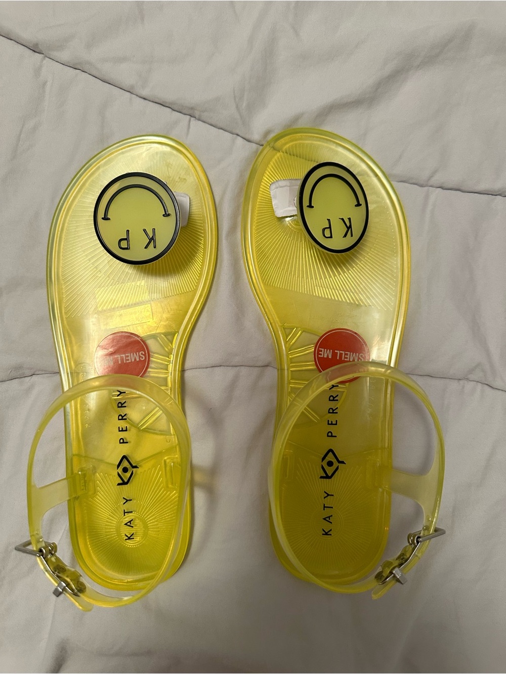 Katy Perry Collections Yellow Jelly Sandals